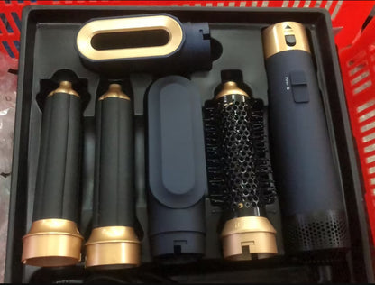 5-in-1 Multifunktionaler Haartrockner & Lockenstab – Styling-Set für Damen